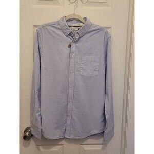 Goodfellow Button Down Shirt Nightfall Blue Size Medium